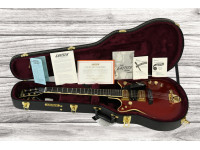 Gretsch  G6131-MY-RB Limited Edition Malcolm Young Signature Jet Ebony Fingerboard Vintage Firebird Red